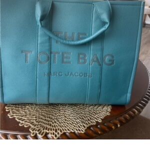 Marc Jacobs Teal Tote Bag